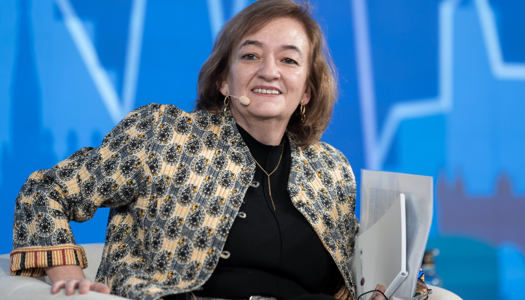 Archivo - La presidenta de AIReF, Cristina Herrero, durante la primera jornada de la XVI edición del Spain Investors Day (SID), en el Hotel Four Seasons, a 14 de enero de 2026, en Madrid (España).