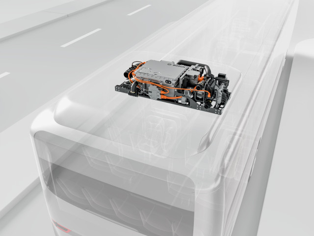 Bosch amplía su oferta de soluciones de hidrógeno con una nueva pila de combustible para autobuses