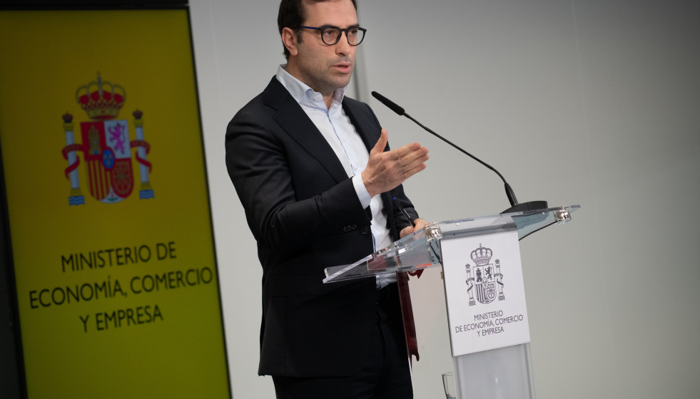 El ministro de Economía, Comercio y Emresa, Carlos Cuerpo.