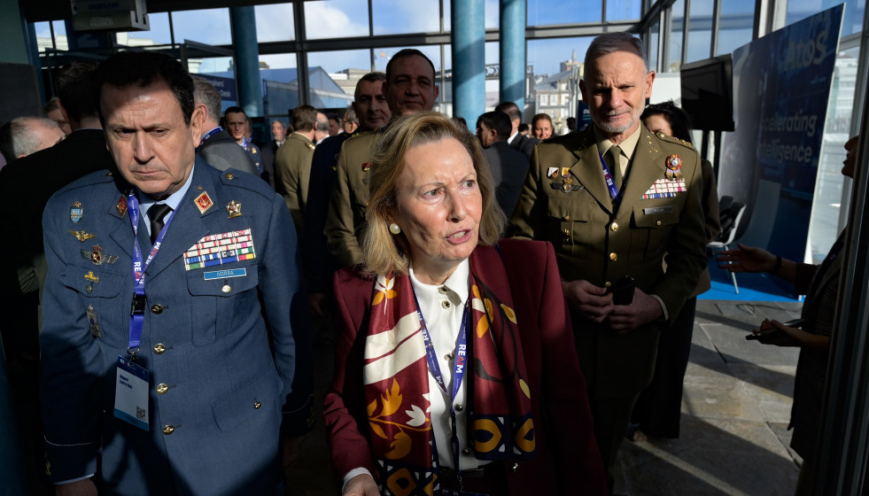 Archivo - La secretaria de Estado de Defensa, Amparo Valcarce, durante la tercera cumbre mundial sobre Inteligencia Artificial Responsable, a 5 de febrero de 2026, en A Coruña, Galicia (España). La 