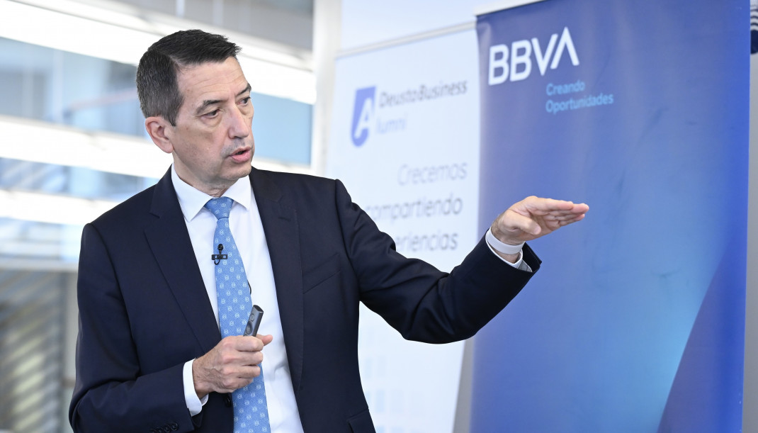 Archivo - El responsable de Análisis Económico de BBVA Research, Rafael Doménech, en una imagen de archivo