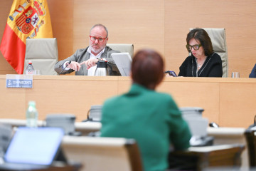 El diputado de bomberos de la Diputación de Valencia Avelino Mascarell Peiró comparece ante la Comisión de Investigación sobre la gestión de la crisis derivada de la DANA que tuvo lugar el 29 de 