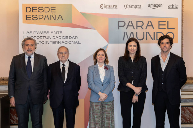 Amazon se une a la Cámara de Comercio de España y Madrid para impulsar la internacionalización de las pymes.