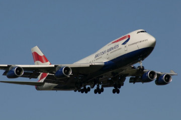 Archivo - Un 747 de British Airways.