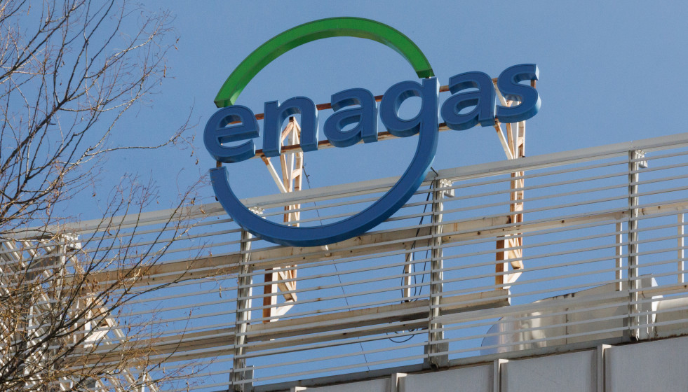 Archivo - Fachada de la sede de Enagás, a 3 de abril de 2023, en Madrid (España). La Empresa Nacional del Gas, conocida con el acrónimo de Enagás, es una compañía de transporte de gas natural y 