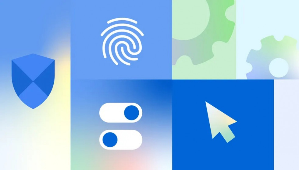 Ilustración de ciberseguridad de Google.