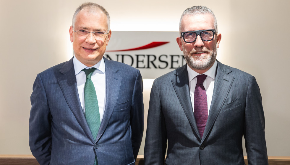 Pedro Raposo (derecha) y José Vicente Morote (izquierda).