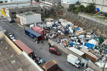 Residuos peligrosos enviados desde el puerto de Santa Cruz de Tenerife a diversos países de África