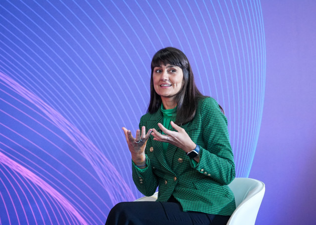 Archivo - La secretaria de Estado de Digitalización e Inteligencia Artificial, María González Veracruz, interviene en la inauguración de InproInnova 2025, la XII Feria de la Innovación y Nuevas Tecnologías, que se celebra en el Palacio de Congreso y Expos