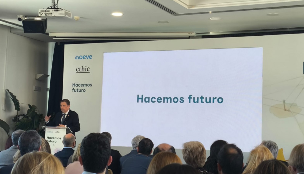 El ministro de Agricultura, Pesca y Alimentación, Luis Planas, en la jornada 'Hacemos futuro' de Moeve