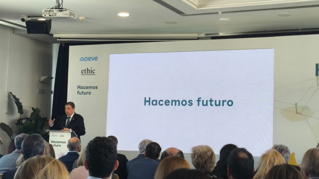 El ministro de Agricultura, Pesca y Alimentación, Luis Planas, en la jornada 'Hacemos futuro' de Moeve