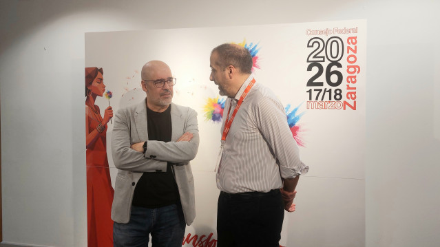 El secretario general de CCOO, Unai Sordo, y el secretario general de CCOO Servicios, Ramón González.