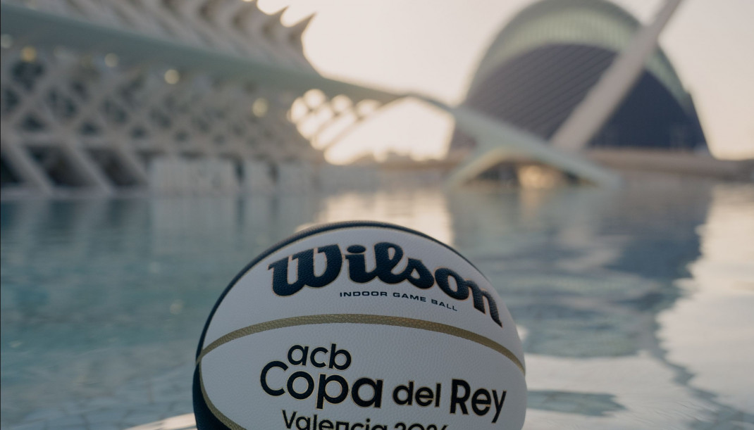Balón de la Copa del Rey de Valencia 2026 en la Ciutat de les Arts de València