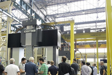 Archivo - Jornada de puertas abiertas en las instalaciones de Nicolás Correa