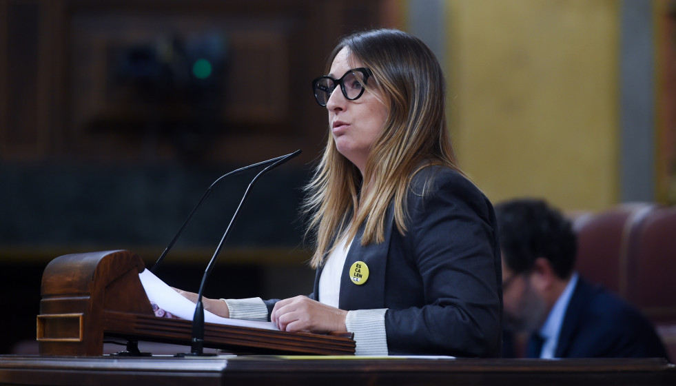 Archivo - La diputada de ERC Etna Estrems.
