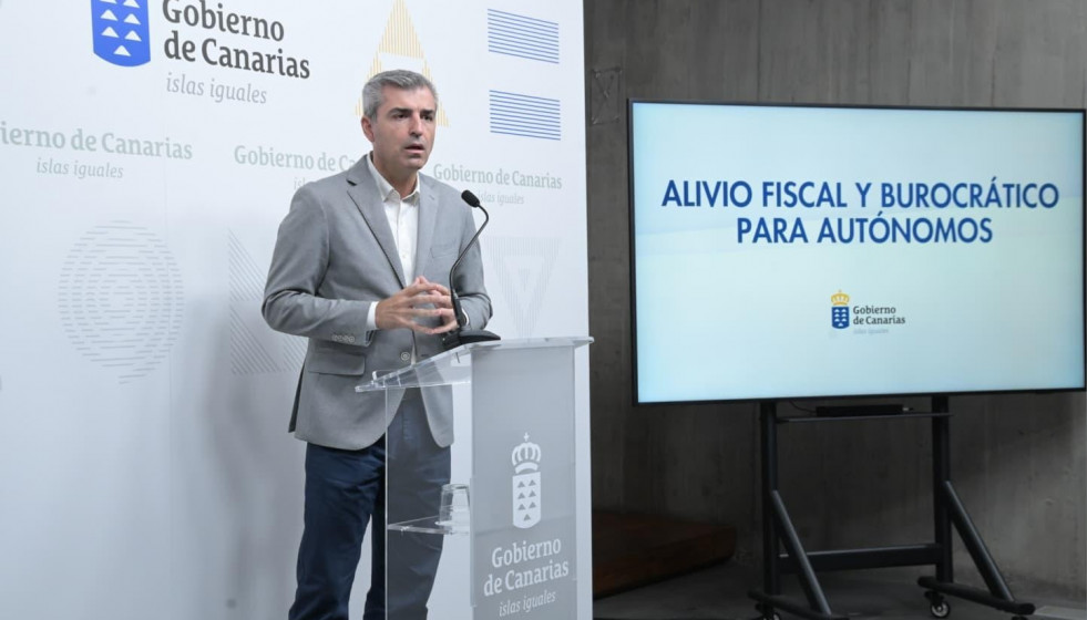 Canarias eximirá del IGIC a autónomos con un volumen de operaciones de hasta 50.000 euros anuales desde el 1 de julio