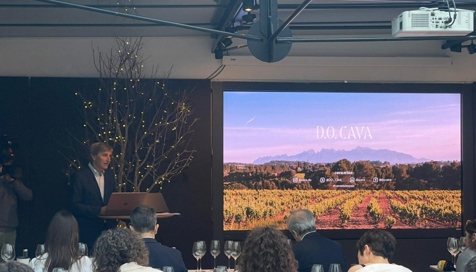 El presidente de la DO Cava, Javier Pagés.