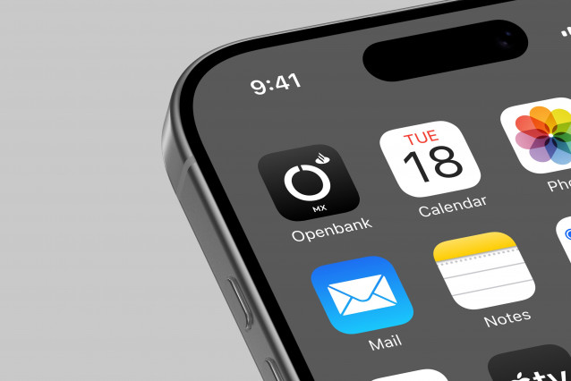 Archivo - Aplicación móvil de Openbank México