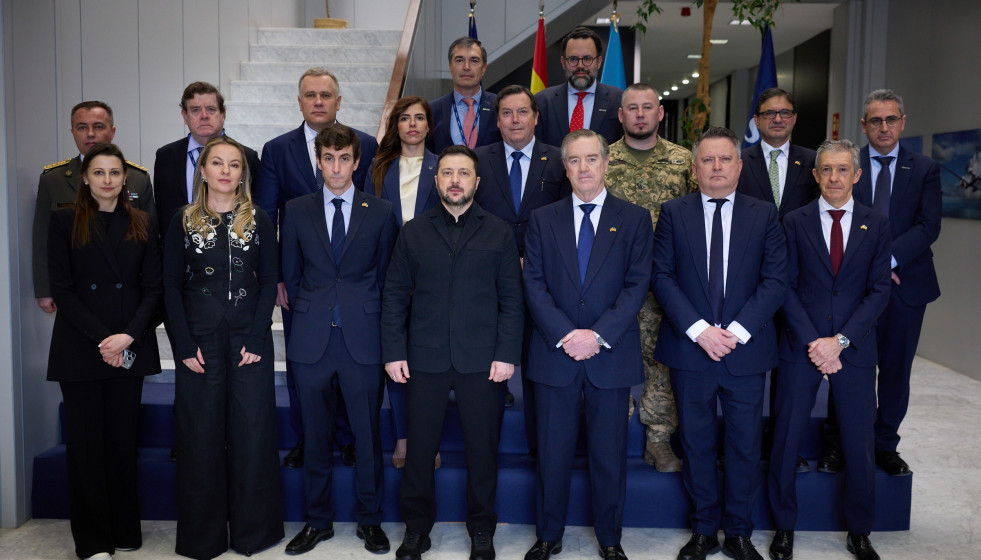 Zelenski visita Sener.