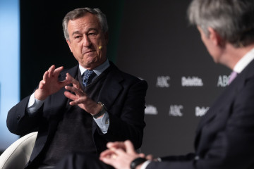 El CEO de Sabadell, César González-Bueno, durante el 32º Encuentro del Sector Financiero de Deloitte y ABC, en Madrid (España).