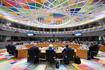 Archivo - Consejo Europeo reunido en Bruselas en la cumbre ordinaria de octubre.