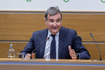 Archivo - El presidente de AMETIC, Francisco Hortigüela Martos, durante el Encuentro Informativo ‘Unlocking growth. Frictionless trade for smes powered by e-invoicing and AI’, organizado por Euro