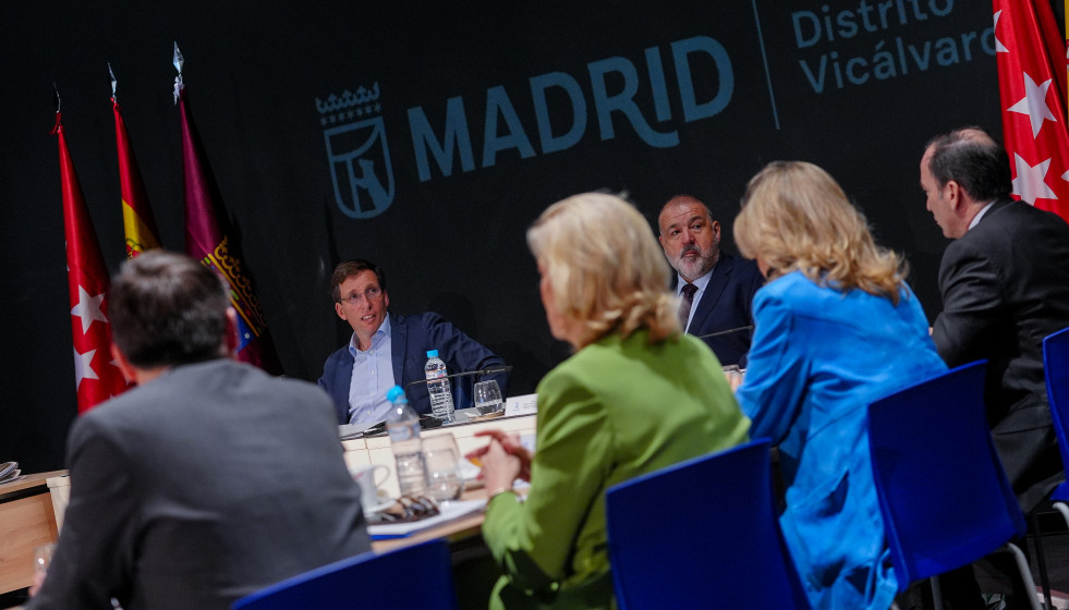 El alcalde de Madrid, José Luis Martínez-Almeida, en Junta de Gobierno