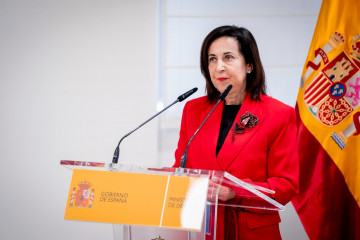 La ministra de Defensa, Margarita Robles, en la entrega de los premios 'Soldado Idoia Rodríguez'