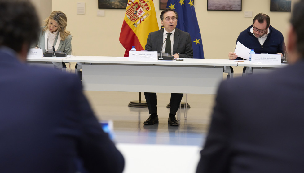 Asuntos Exteriores, Unión Europea y Cooperación, José Manuel Albares, ha preside la reunión anual de la Comisión Interministerial para África (CIMA) en la sede del Ministerio.