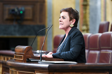 La portavoz de EH Bildu en el Congreso, Mertxe Aizpurua