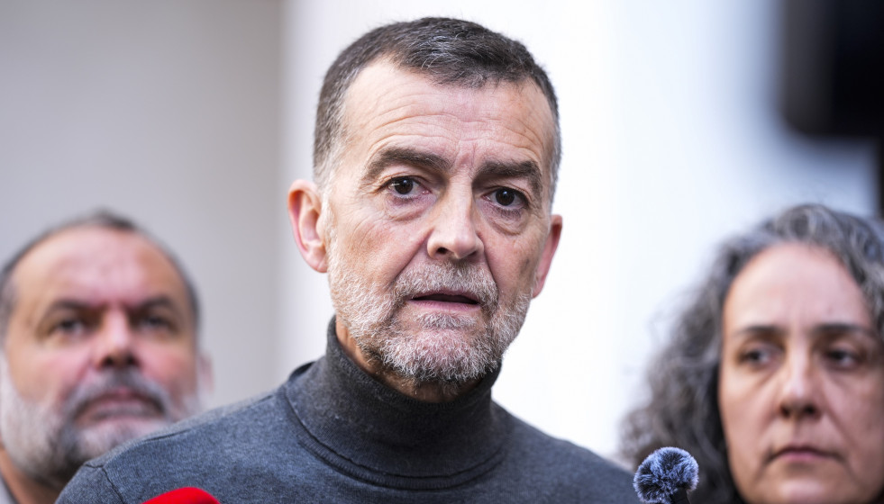 El coordinador federal de IU y candidato de Por Andalucía a la Presidencia de la Junta, Antonio Maíllo.