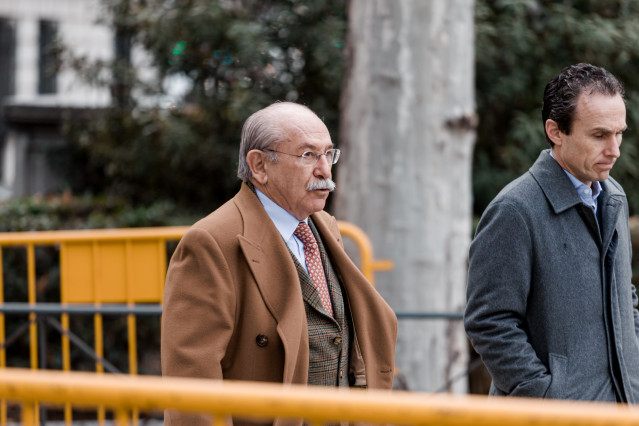 Archivo - El expresidente de Sacyr Luis del Rivero a su llegada a la Audiencia Nacional por el 'caso Villarejo', a 10 de marzo de 2025, en Madrid (España).