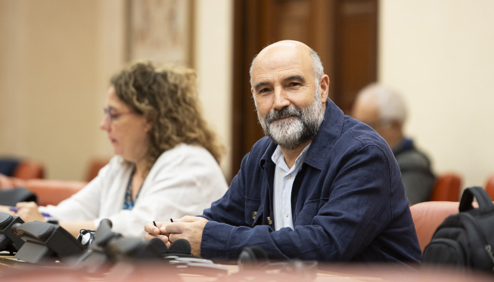 Archivo - El diputado del BNG en el Congreso, Néstor Rego.