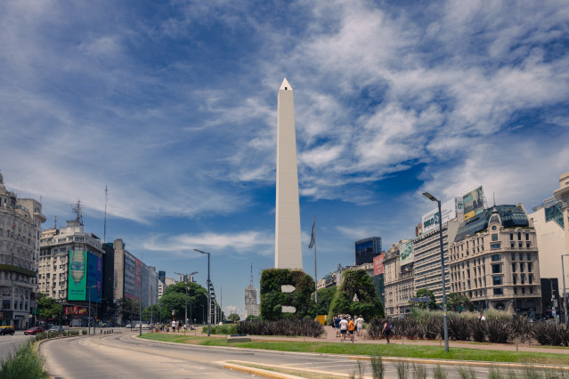 Archivo - Obelisco de Buenos Aires (Argentina).