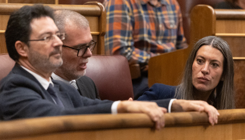 Archivo - La portavoz de Junts en el Congreso, Miriam Nogueras, durante una sesión plenaria en el Congreso