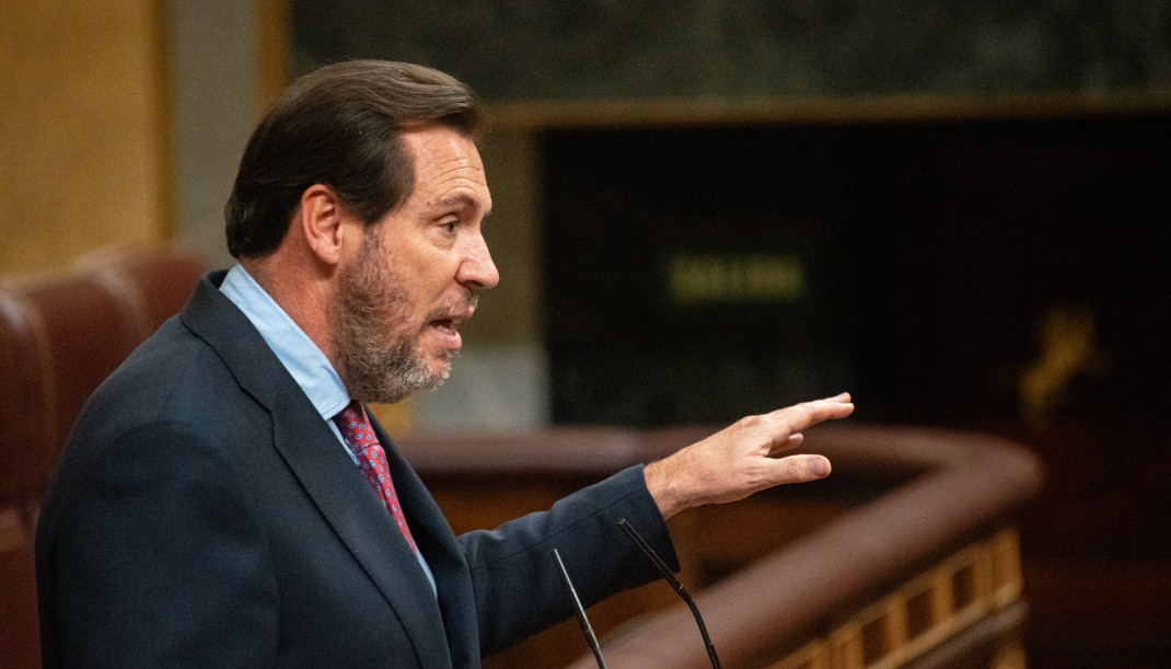 EuropaPress 7284219 ministro transportes movilidad sostenible oscar puente interviene sesion