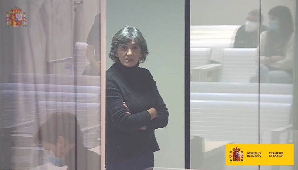 Archivo - María Soledad Iparraguirre en el juicio por su colaboración en un atentado del 94 en Getxo.