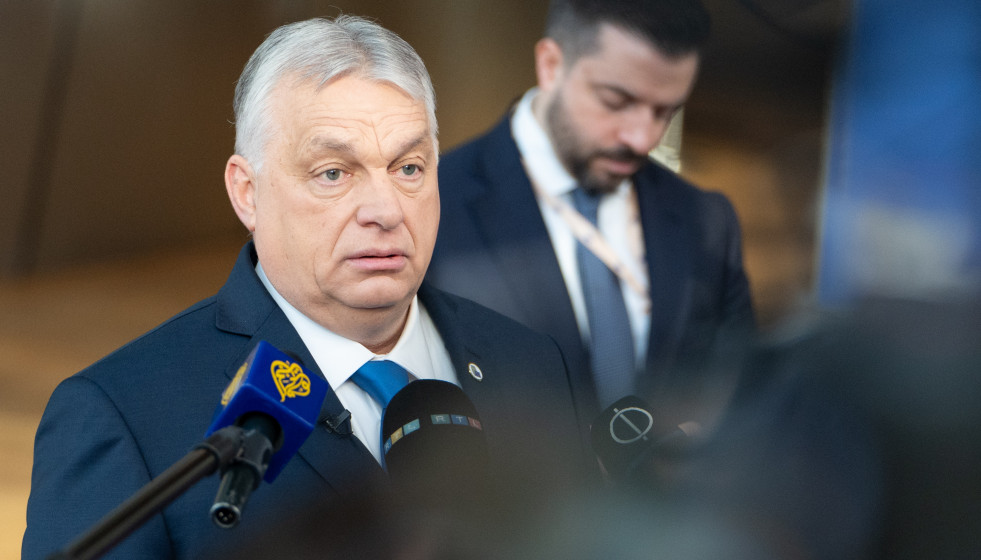 EuropaPress 7380558 19 march 2026 belgium brussels viktor orban prime minister of hungary