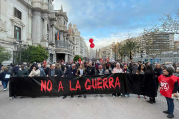 Imagen de la manifestación en València