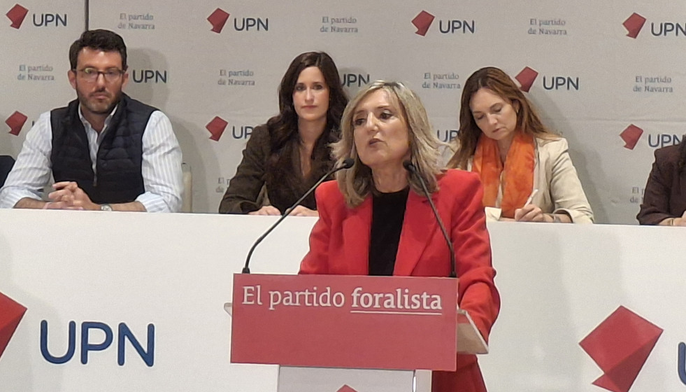 Archivo - Cristina Ibarrola, presidenta de UPN.