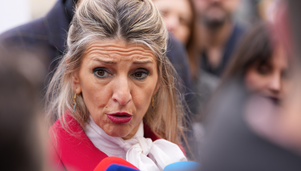 La vicepresidenta segunda del Gobierno y ministra de Trabajo y Economía Social, Yolanda Díaz