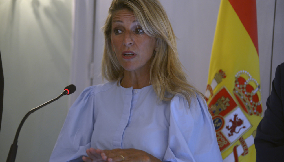 Archivo - La vicepresidenta segunda y ministra de Trabajo y Economía Social, Yolanda Díaz.