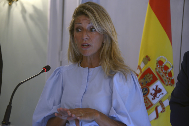 Archivo - La vicepresidenta segunda y ministra de Trabajo y Economía Social, Yolanda Díaz.