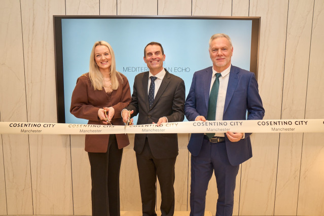 Inauguración de Cosentino City de Mánchester.