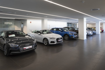 Archivo - Audi Center Madrid Norte