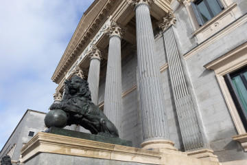 Archivo - Fachada del Congreso de los Diputados