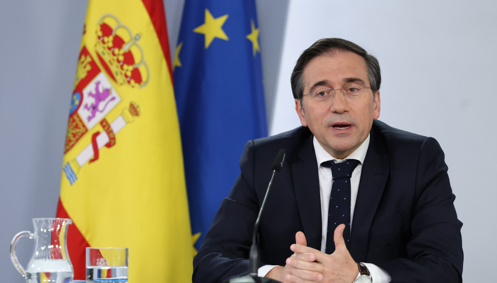 El ministro de Asuntos Exteriores, Unión Europea y Cooperación, José Manuel Albares