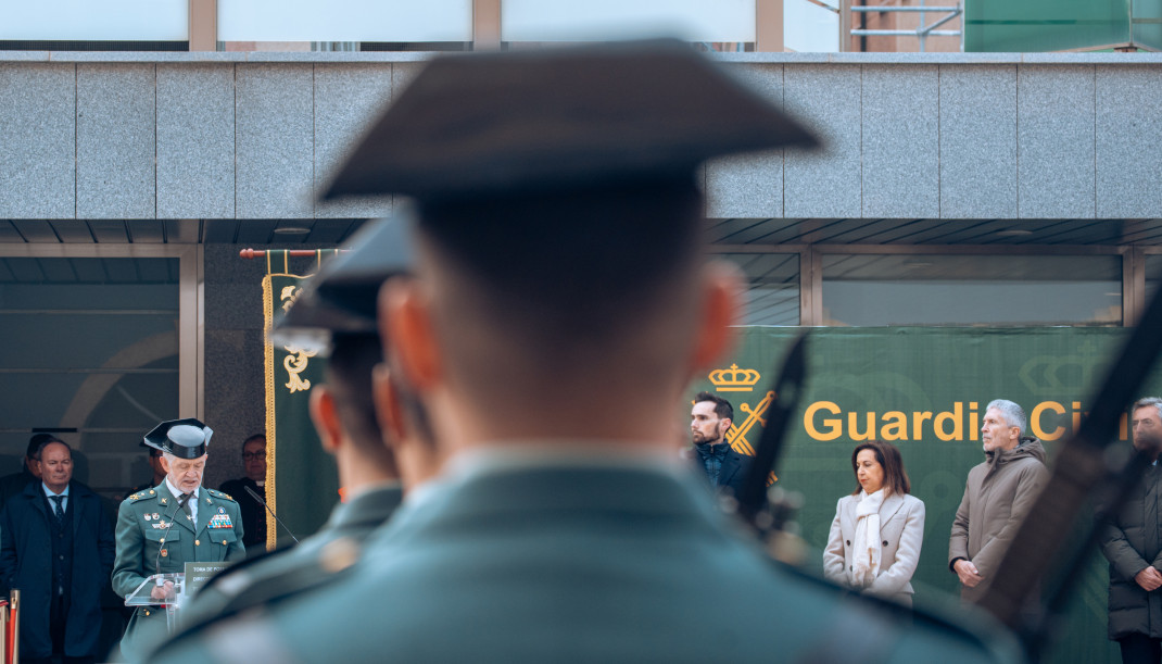 Archivo - Acto de toma de posesión del teniente general de la Guardia Civil, Manuel Llamas Fernández, como director adjunto operativo (DAO) del Cuerpo, en la sede de la Dirección General de la Guar