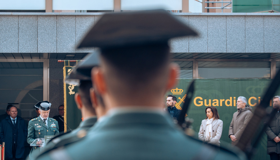 Archivo - Acto de toma de posesión del teniente general de la Guardia Civil, Manuel Llamas Fernández, como director adjunto operativo (DAO) del Cuerpo, en la sede de la Dirección General de la Guar