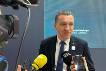 El conseller de Agricultura de la Generalitat, Òscar Ordeig.